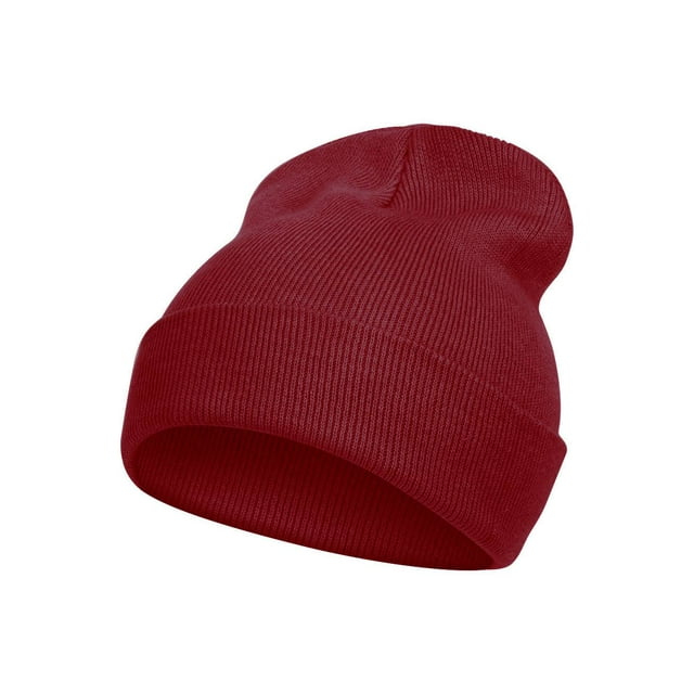 TopHeadwear Bonnet Long Uni, Bourgogne