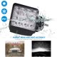 thumbnail image 4 of Luz LED de trabajo, 2 barras de luz LED de inundación de 48 W para coche, tractor, camiones todoterreno, SUV, ATV, barco de 4 pulgadas Vhermosa FLD-3139, 4 of 4