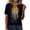 37# Dark Gray, variant on Halloween Witch Shirt Women V Neck T Shirt Funny Graphic Tee Tops Multicolor 3XL