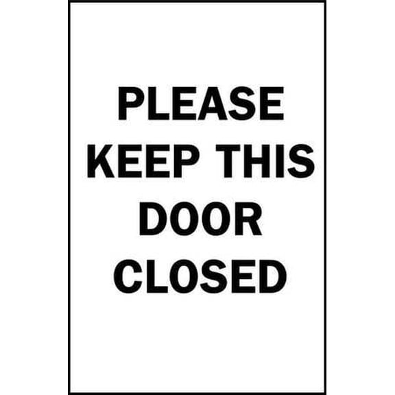 BRADY Informational Sign,10" x 7",Aluminum 40800