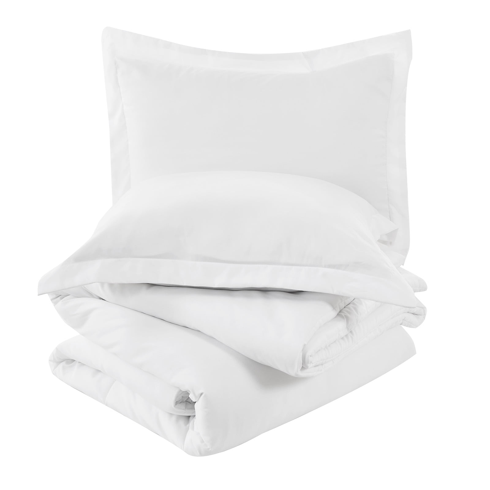 Hitime Ultra Soft Beige Twin Size Comforter Set 3 Pieces Gentle Down Alternative Bedding 1 Lightweight Comforter and 2 Pillowcases