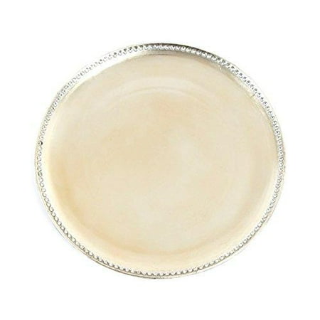 

Fennco Styles Elegant Studded OrnÃ© Design 13 Decorative Charger Plates-Set of 4
