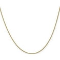 thumbnail image 3 of 14K Yellow Gold Jbsp's .8mm Spiga (Wheat) Chain (22 X 0.8) Made In Peru 1909-22, 3 of 5