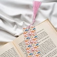 thumbnail image 6 of Kdxio Flowers Birds And Butterflies Print Metal Tassel Bookmarks,Perfect Gift for Art Lovers and Bookworms Metal Bookmarks for Women, 6 of 8