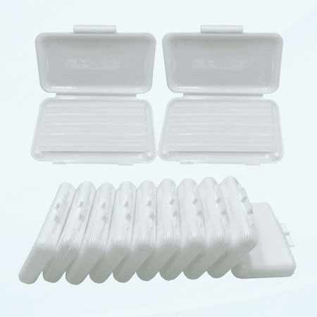 Orthodontic Wax for Braces, 10 Pack Dental Wax Brace Wearer Wax for Relieving Irritation and Pain, White Flavorless