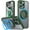 Green, variant on Magnetic Ring Case for iPhone 15,Compatible with MagSafe with 360° Ring Stand Shockproof Protection Cover Case for iPhone 15 Green