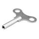 thumbnail image 4 of Llave de cuerda para reloj, portátil, fácil de usar, de acero, para relojes de madera, accesorio para recibidor, oficina, dormitorio, hotel y hogar. Blanco, 4 of 8