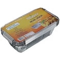 thumbnail image 1 of Aluminium Foil Box for Food Packing with Lid, Disposable Silver Foil Container, 20 pcs, 1 of 1