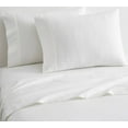 thumbnail image 3 of PRATYUX Split Head Cal-King Sheet Set - 1000-Thread Count 100% Organic Cotton - 4-PC Set - 10" Deep Pockets - 34" Split, White Solid, 3 of 7