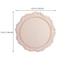 thumbnail image 3 of Shisuyan 1Pcs Napperon de Cuisine en Silicone Résistant à la Chaleur Rose Carré Style Européen pour Table à Manger, 3 of 7