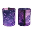 thumbnail image 2 of Kdxio Purple Bubble Abstract Art Car Trash Can Garbage Car Accessories Trash Can Car Waste Bin for for Driver and Passenger Any Vehicle, 2 of 7