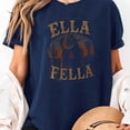 thumbnail image 3 of Ella Fella Shirt, Country Western Graphic Tee, Cow Shirt, Western Cowgirl Tee, Country Concert Shirt, Fan Gift T-shirt Sizes S-5XL, 3 of 5