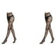 thumbnail image 2 of Sonducket Medias negras varios patrones cintura alta malla mallas elásticas hasta el muslo ropa de mujer pantimedias elegantes para niña Type2 NO2, 2 of 6