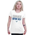 thumbnail image 4 of US Air Force USAF Service Before Self Women's T Shirt Ladies Tee Brisco Brands S, 4 of 5