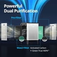 thumbnail image 4 of Purificador de aire Coway Airmega 300S compatible con la aplicación Smart True HEPA, 4 of 9
