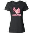 thumbnail image 3 of Inktastic Axolittle- Cute Baby Axolotl Women's T-Shirt, 3 of 5