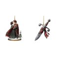 thumbnail image 1 of (2-Pack) Rinsvye Outlander Ornaments for Christmas Swinging Car Cow Tree Outlander Christmas Ornaments Outlander Books Ornaments for Christmas Tree Vintage Christmas Tree Ornaments Christmas Decorat, 1 of 5