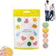 thumbnail image 1 of 7 piezas/bolsa de pastillas para baño de pies con aceite esencial de hierbas, bombas de baño para remojo de pies, cuidado de pies, spa para pies, masaje relajante, 1 of 10