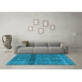 thumbnail image 3 of Ahgly Company Indoor Rectangle Persian Light Blue Bohemian Area Rugs, 3' x 5', 3 of 4