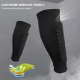 thumbnail image 1 of 1 Par De Calcetines De Espinilleras De Fútbol, ​​mangas Protectoras Transpirables Para Pantorrilla Para Adultos, Adolescentes, Accesorios Para Deportes Al Aire Libre ANGGREK BC1012, 1 of 8