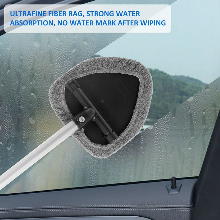 Retrok Windshield Cleaner Microfiber Car Window Cleaner with 4