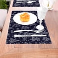 thumbnail image 5 of XMXT Woven Placemats Set of 1, Christmas Tree Decorations Stain Resistant Table Runner Anti-Skid Place Mats for Dining Table, 12 x 18 inches, 5 of 6