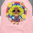 thumbnail image 3 of LOL Surprise! Dolls - Free Spirit Doll - Shine Bay Bay Retro Styled - Toddler & Youth Girls Raglan Graphic T-Shirt, 3 of 4