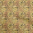 thumbnail image 1 of oneOone Georgette Viscose Light Brown Fabric Ocean Life Sewing Fabric By The Yard Printed Diy Clothing Sewing Supplies 42 Inch Wide, 1 of 4