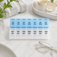 thumbnail image 6 of Dependable Industries Large Pill Organizer 7 Day 2 Times a Day AM PM, 6 of 7