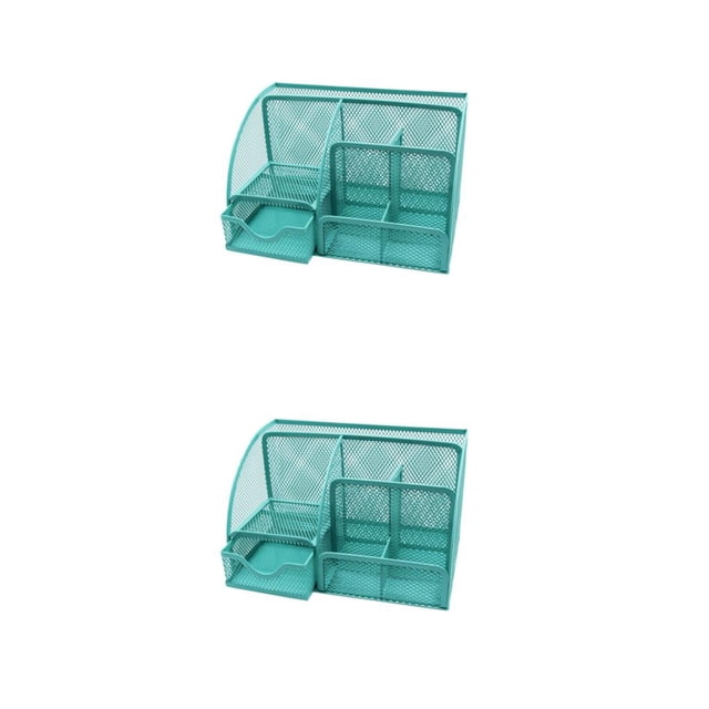Portalápices de oficina Sidaley metal lago Azul 480g 2Conjunto