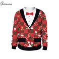 thumbnail image 2 of Autumn Sweatshirts for Men Tracksuit Christmas Party Couple Pullovers O Neck Vintage Warm Men's Winter Hoodie Male Clothing, 2 of 4