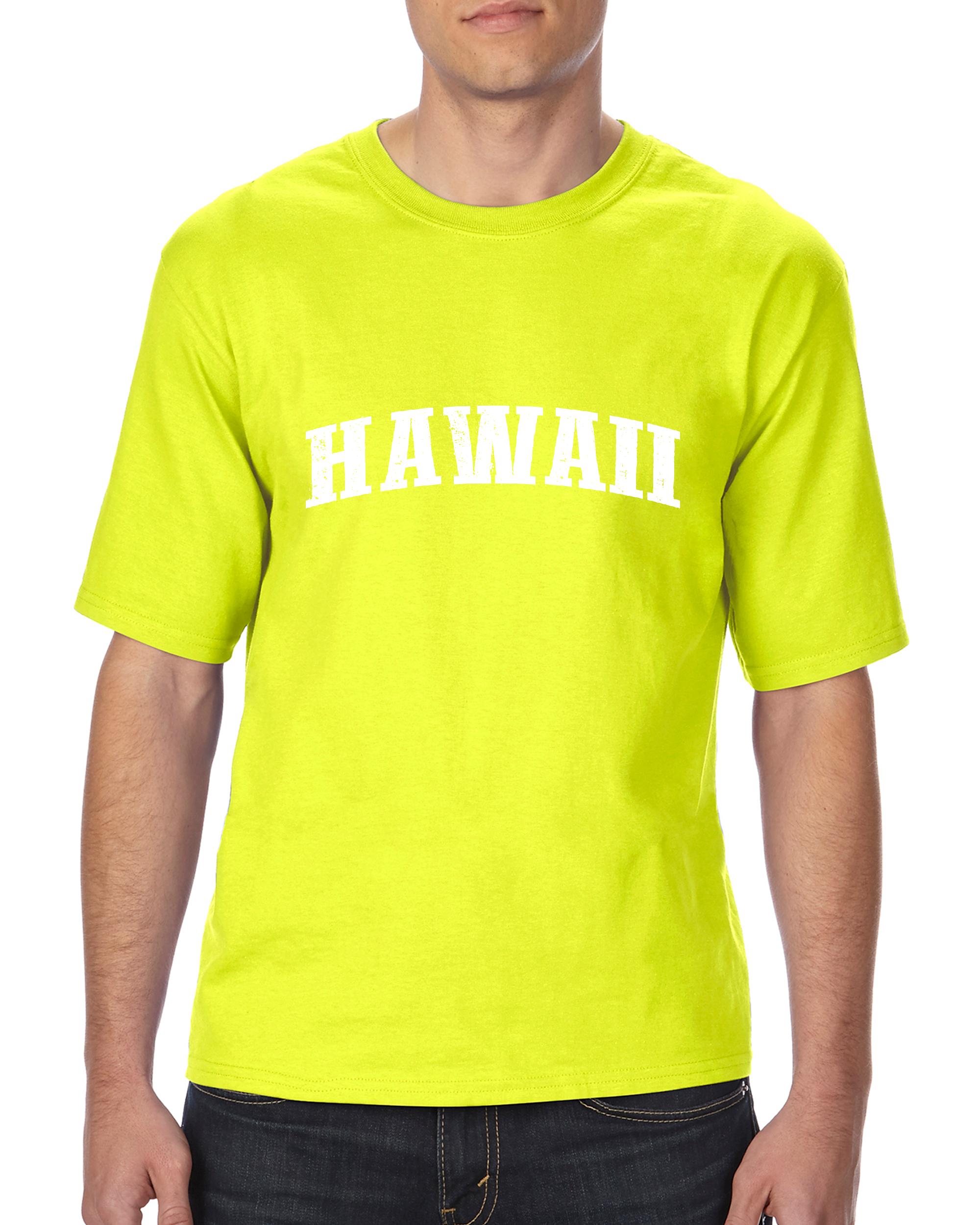 Artix Mens and Big Mens Hawaiian Islands Hawaii TShirt, up to size 3XLT