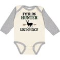 thumbnail image 3 of Inktastic Hunting Future Hunter Like Uncle Boys or Girls Long Sleeve Baby Bodysuit, 3 of 5