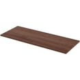 thumbnail image 1 of Lorell LLR59635 60 x 24 in. Adjustable Utility Table Top, Walnut, 1 of 1