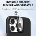 thumbnail image 5 of compatible iPhone 15 Plus Skin Feel Lens Holder PC + TPU Phone Case Cheap and fine, 5 of 5