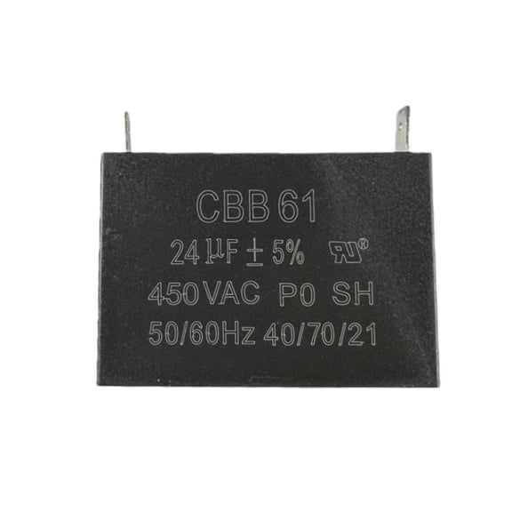 Capacitor 24uF 24MFD 50/60Hz 450 VAC CBB61 SH 40/70/21 UL Listed