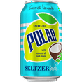 Polar Seltzer'ade Coconut Limeade Sparkling Seltzer Water, 12 fl oz, 8
