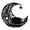 Black, variant on Metal Moon Candle Stand Moon Shaped Candle Holder Tealight Holder Candlestick Table Centerpiece Ramadans Decorations