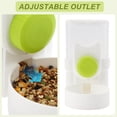 thumbnail image 3 of Dispensador de Agua para Conejos Unique Bargains 35oz de Gran Capacidad Colgante Automático para Pequeñas Animales Verde, 3 of 7