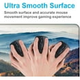 thumbnail image 5 of Large Extended Gaming Mouse Pad with Stitched Edges, Non-Slip Waterproof Rubber Base Mouse Pad for Office, Computer, Keyboard, Laptop and Home Desk Pad 35.4 x 15.7 x 0.12 Inch (Mountain Landscape), 5 of 6