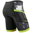 thumbnail image 2 of Hiauspor Men's Padded Bike Shorts Quick Dry Cycling Bicycle Shorts, 2 of 6