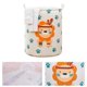 thumbnail image 4 of Dirty Laundry Basket Foldable Clothes Toys Sundries Basket Home Toilet Bathroom Storage Bucket Lion 100L, 4 of 5