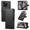 thumbnail image 1 of Funda para FOXDOCK iPhone 15 Pro – Cuero Premium, 3 ranuras para tarjetas, Protección contra impactos, 1 of 5