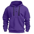 thumbnail image 4 of FDGIU Men's 2025 Workout Hoodie - Fleece Thermal Lined Pullover with Pockets, Gym Sweatshirt Hoodie, 4 of 5