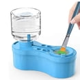 thumbnail image 1 of 2025 New Multi-Purpose Paint Brush Cleaner Tool with 4-Hole Brush Holder, 1 of 5