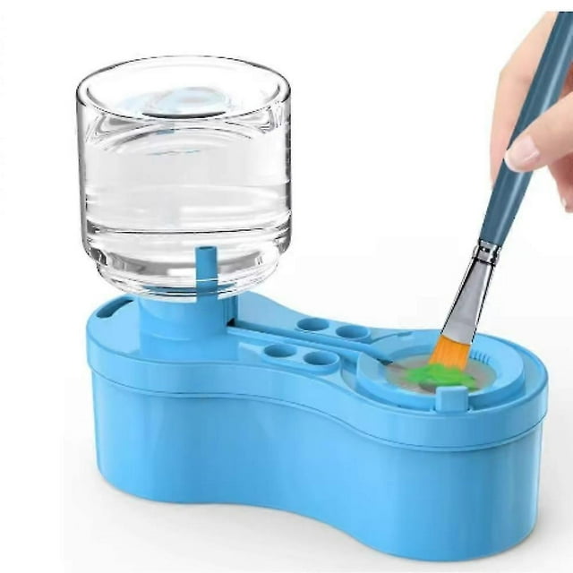 2025 New Multi-Purpose Paint Brush Cleaner Tool with 4-Hole Brush Holder