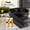 Black, variant on Universal Garage Door Threshold Seal Strip 20FT Kit, Waterproof Rubber Weather Stripping Replacement with Adhesive, Bottom Door Seal, Black