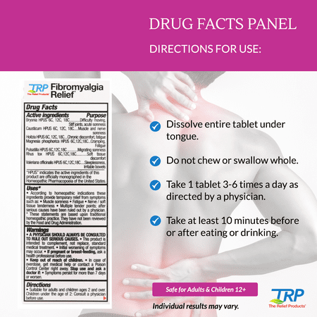 The Relief Products® Fibromyalgia Relief® Fast Dissolving Tablets, 70 count