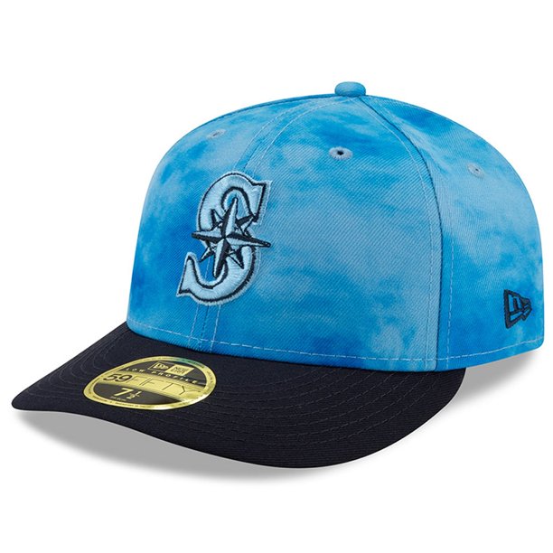 Seattle Mariners New Era Father S Day On Field Low Profile 59fifty Fitted Hat Blue Navy Walmart Com Walmart Com