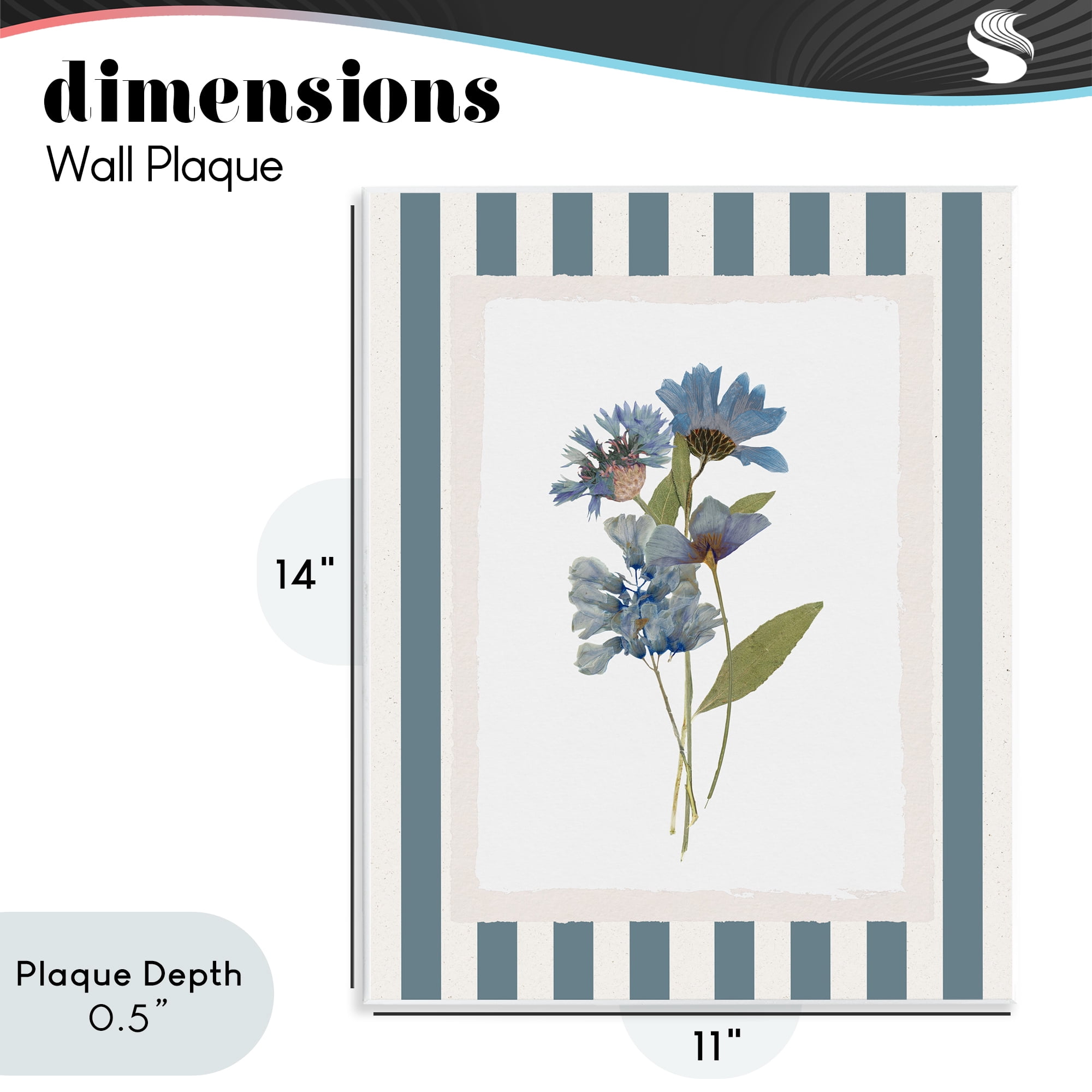 Stupell Industries Summer Memories Florals Wall Plaque Art, design by Val Rhodes